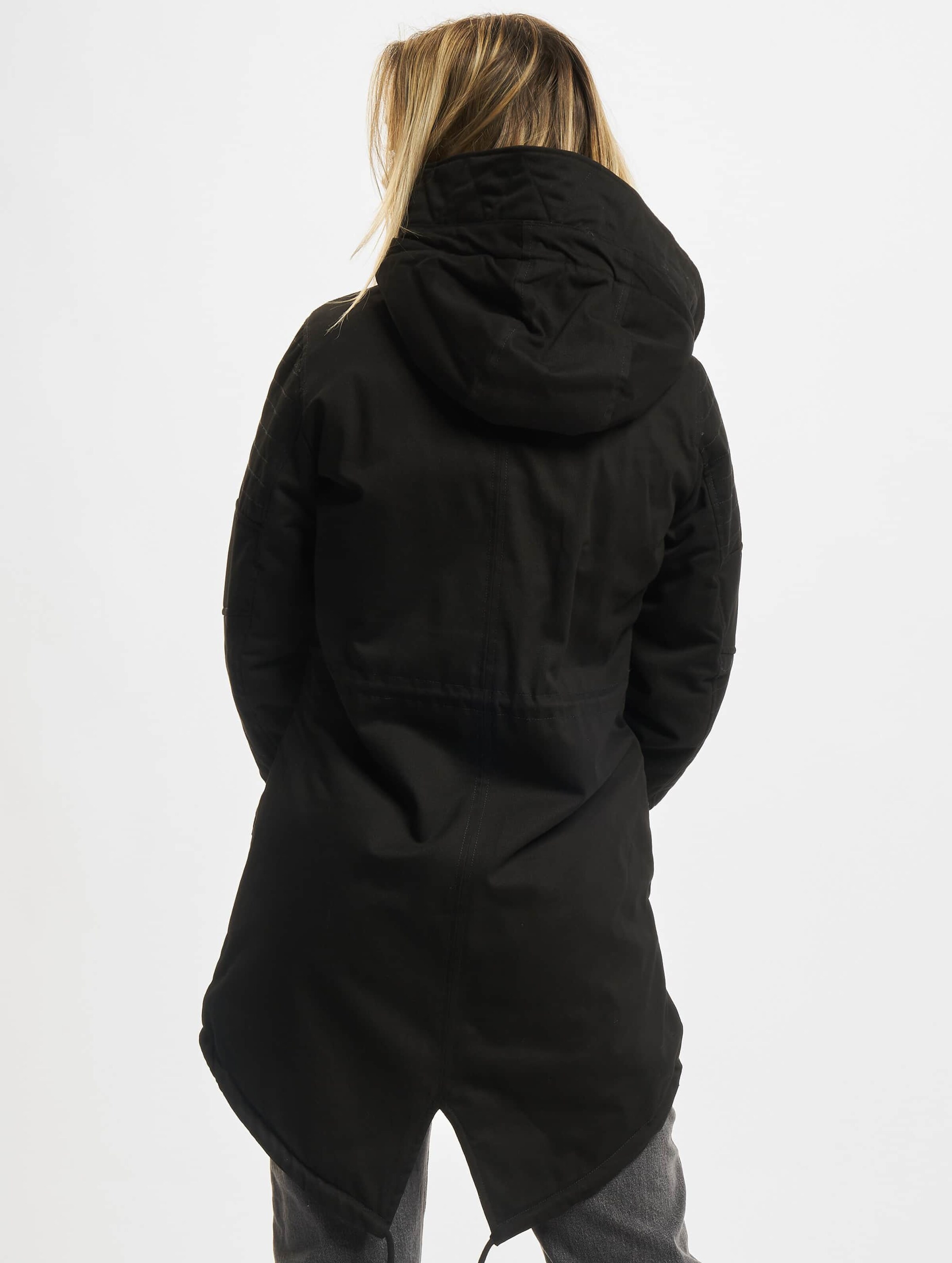 Sherpa lined cotton parka sale