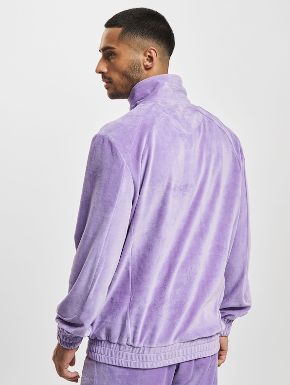Sean John Script Logo Essential Velours Trackjacket-1