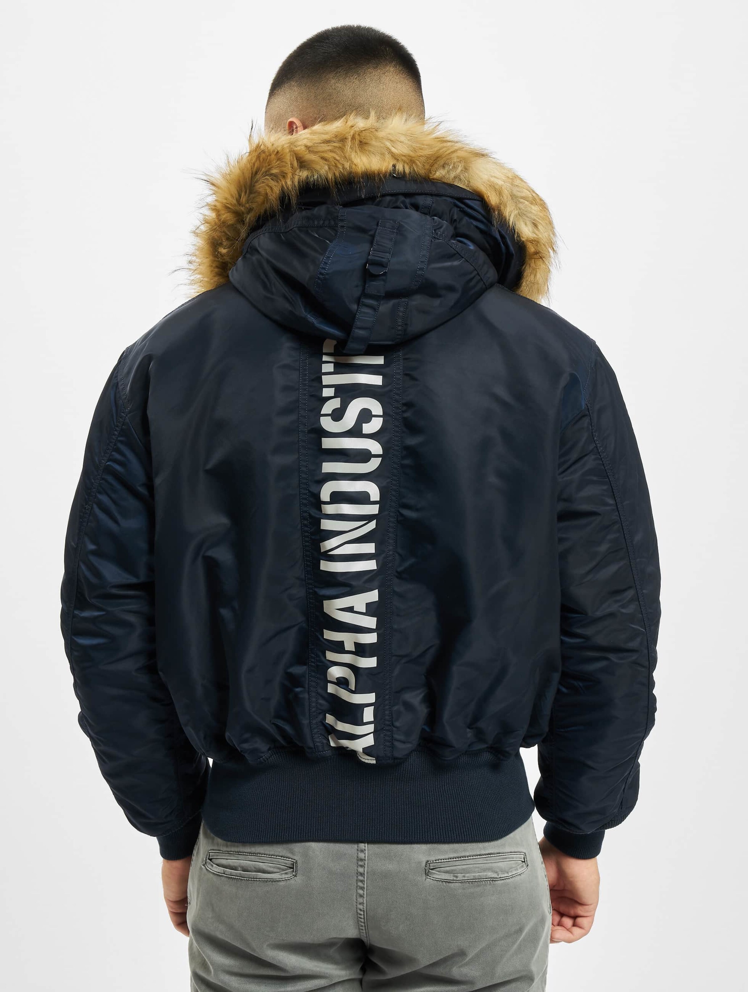 Alpha industries outlet 45p hooded jacket