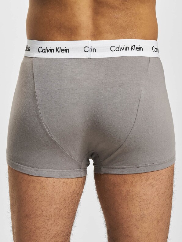 Calvin Klein Underwear Low Rise 3 Pack Shorts Faded Gry/Samba/Evergrn-9