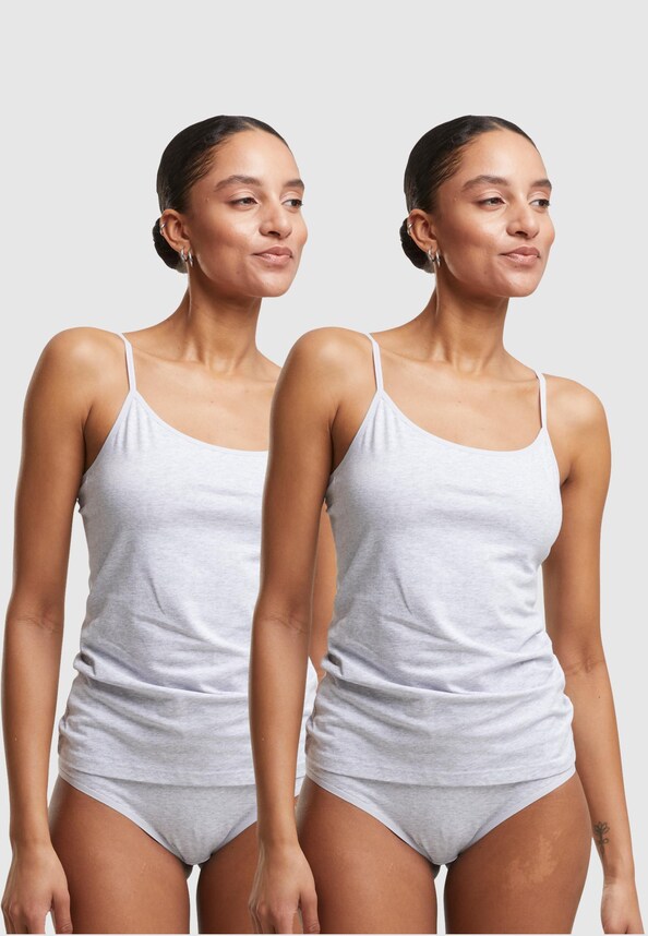 Ladies Basic Tank Top Cotton  2-Pack-7