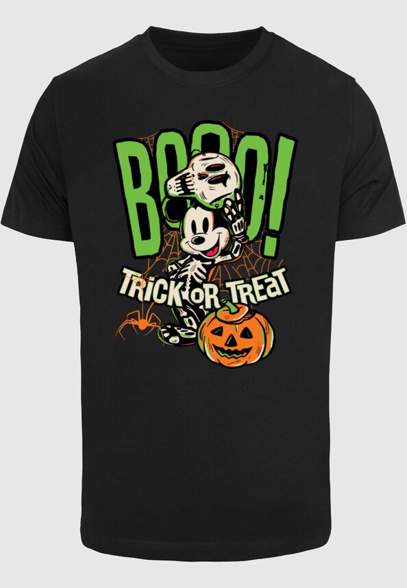 Mickey Mouse - Halloween Booo Trick Or Treat T-Shirt-4
