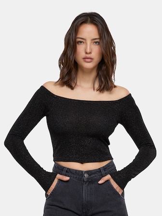 Off Shoulder Glitter
