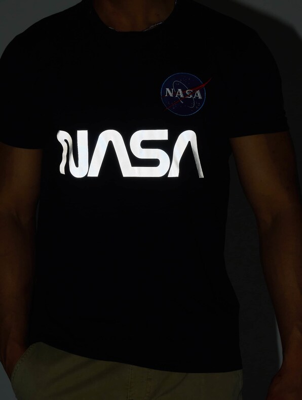 Alpha Industries NASA Reflective T-Shirt-5