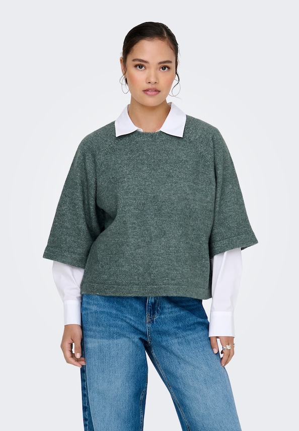 ONLSIMONI 3/4 PULLOVER KNT NOOS-0