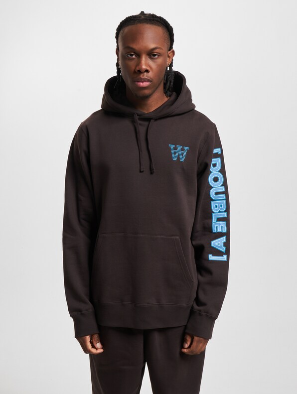 Wood Wood Ash Sleeve Print Hoodie-1