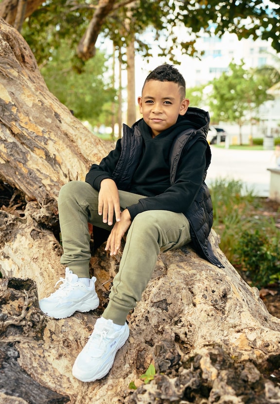 Urban Classics Boys Basic Hoodie-1