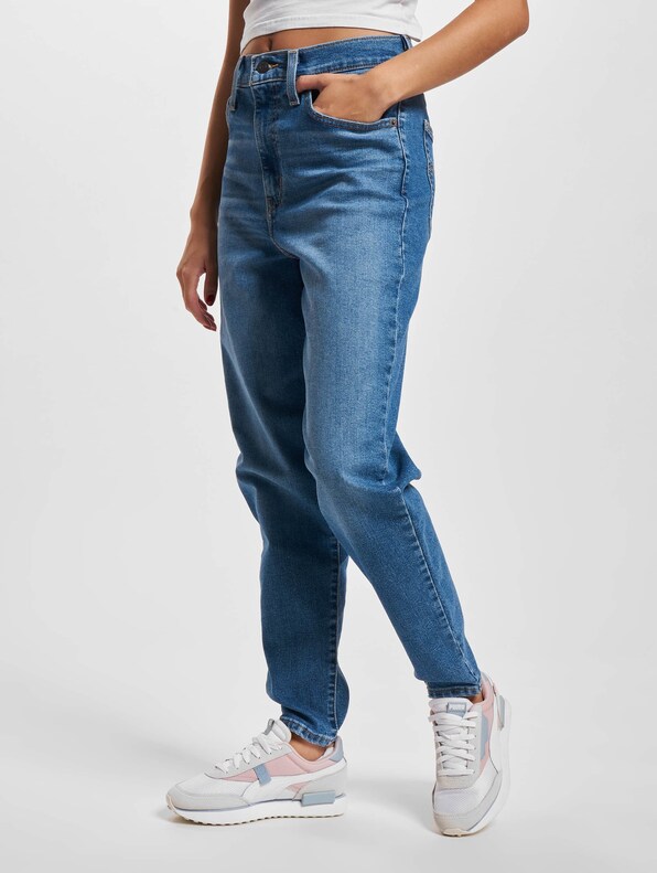 Levi's® High Waisted Mom Straight Fit Jeans-0