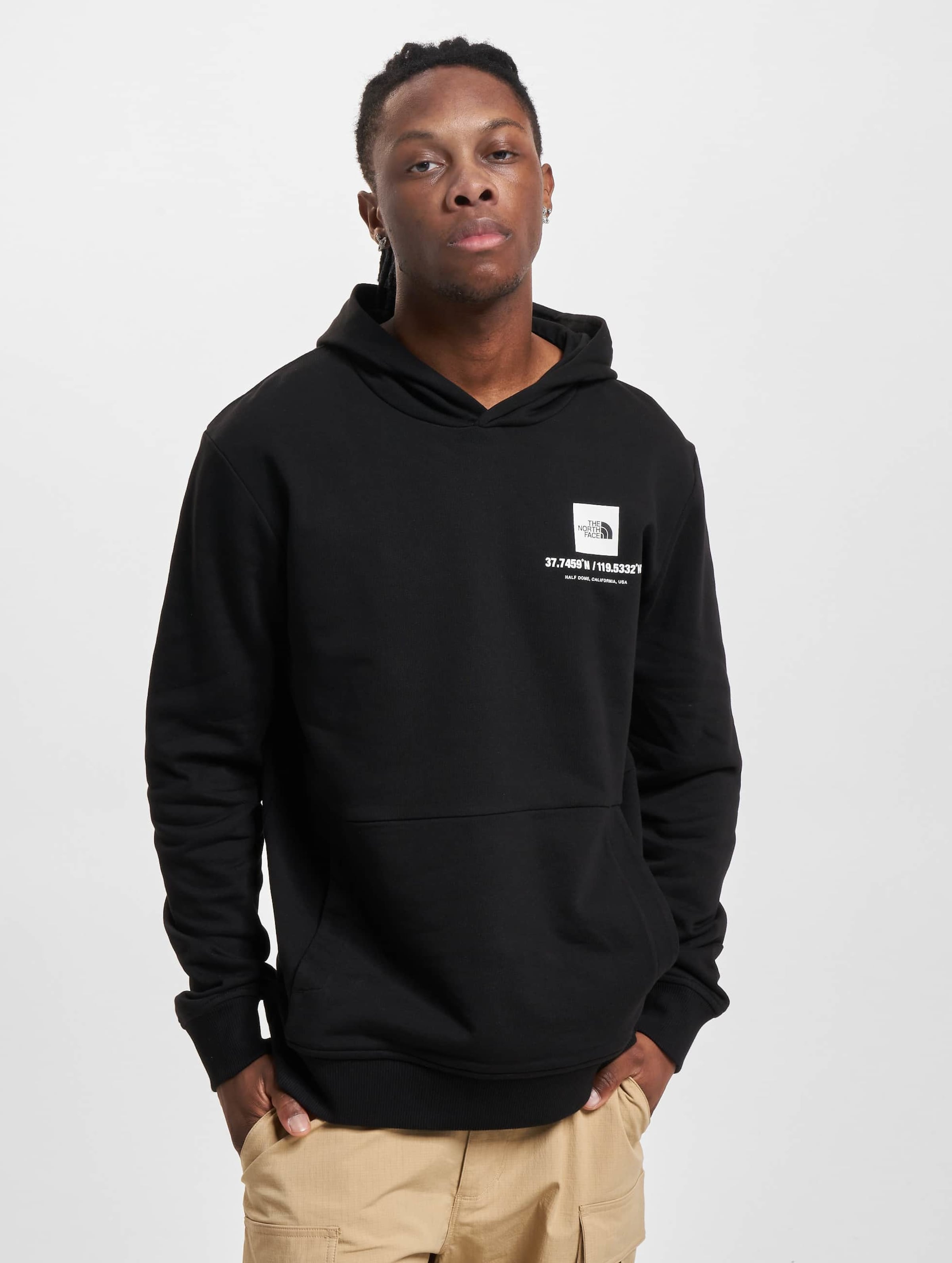 All black cheap north face hoodie