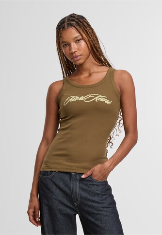Script Rib Tank Top