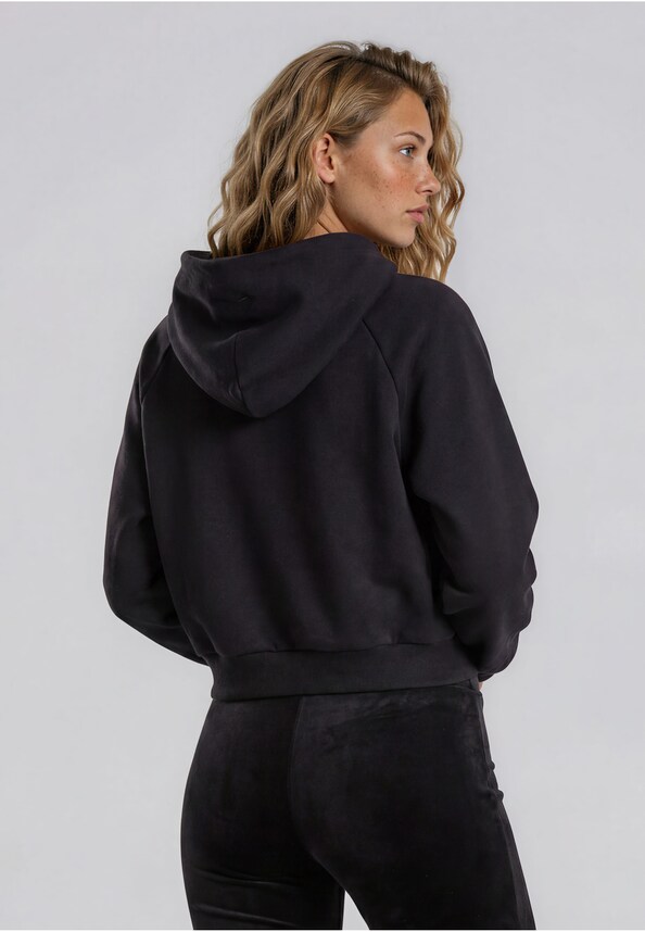 College Cropped Hoodie-1
