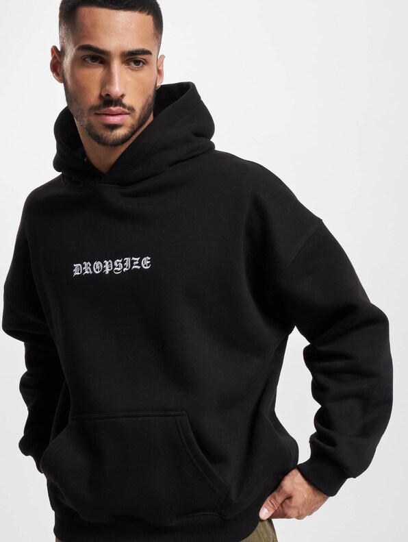 Dropsize Heavy Oversize Crime Hoodies-1