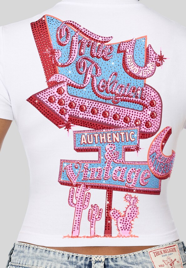 CRYSTAL TRUE GIRL CLUB BABY TEE-4