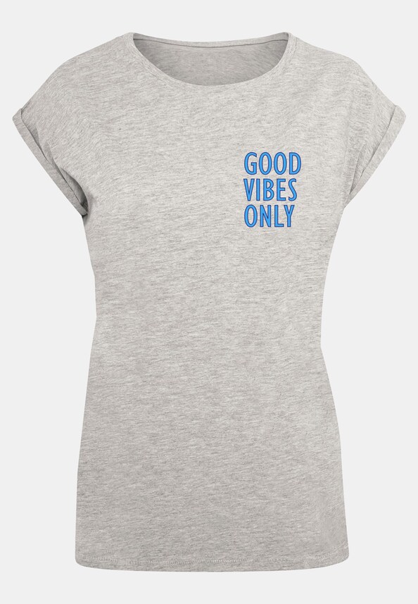 Ladies Good Vibes Only Extended Shoulder -2