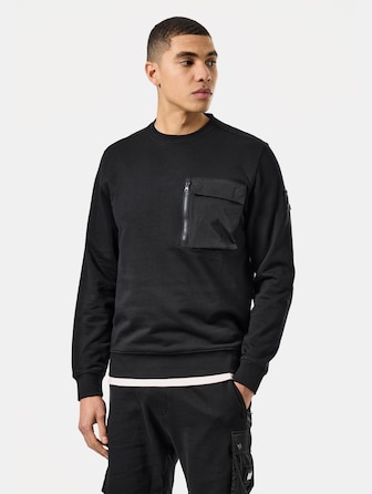 Weekend Offender NEVE CREW WITH PARACHUTE POCKET