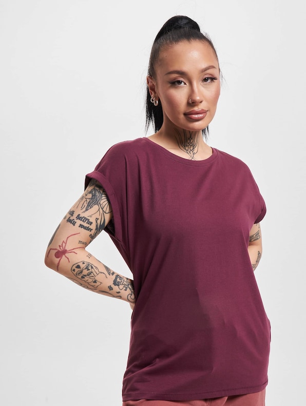 Urban Classics Ladies Extended Shoulder 2-Pack T-Shirt-7