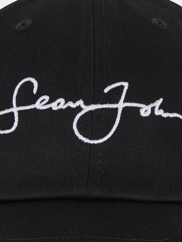 Sean John Script Logo Denim Cap-4