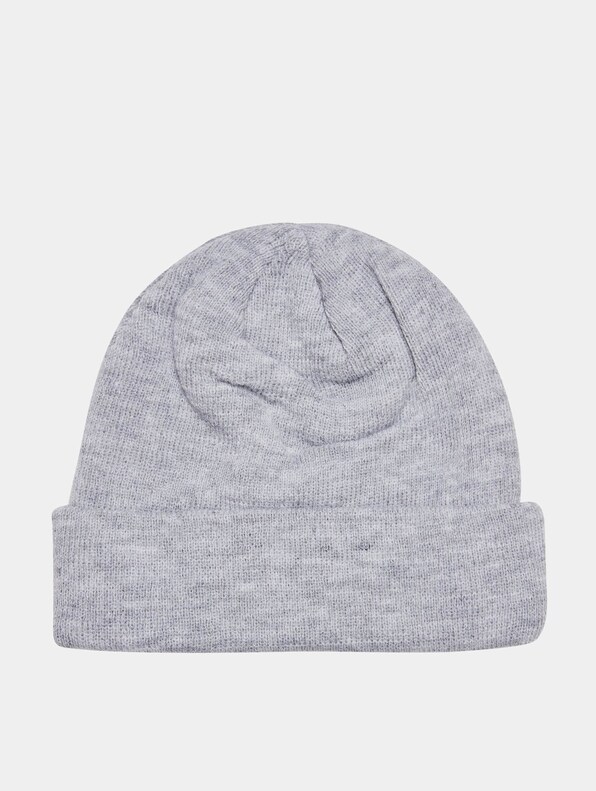 KA223-009-3 Signature Beanie grey melange-1