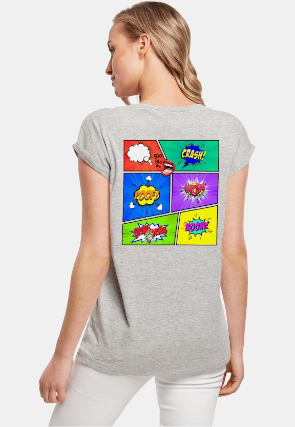 Ladies Book Comic Extended Shoulder-1