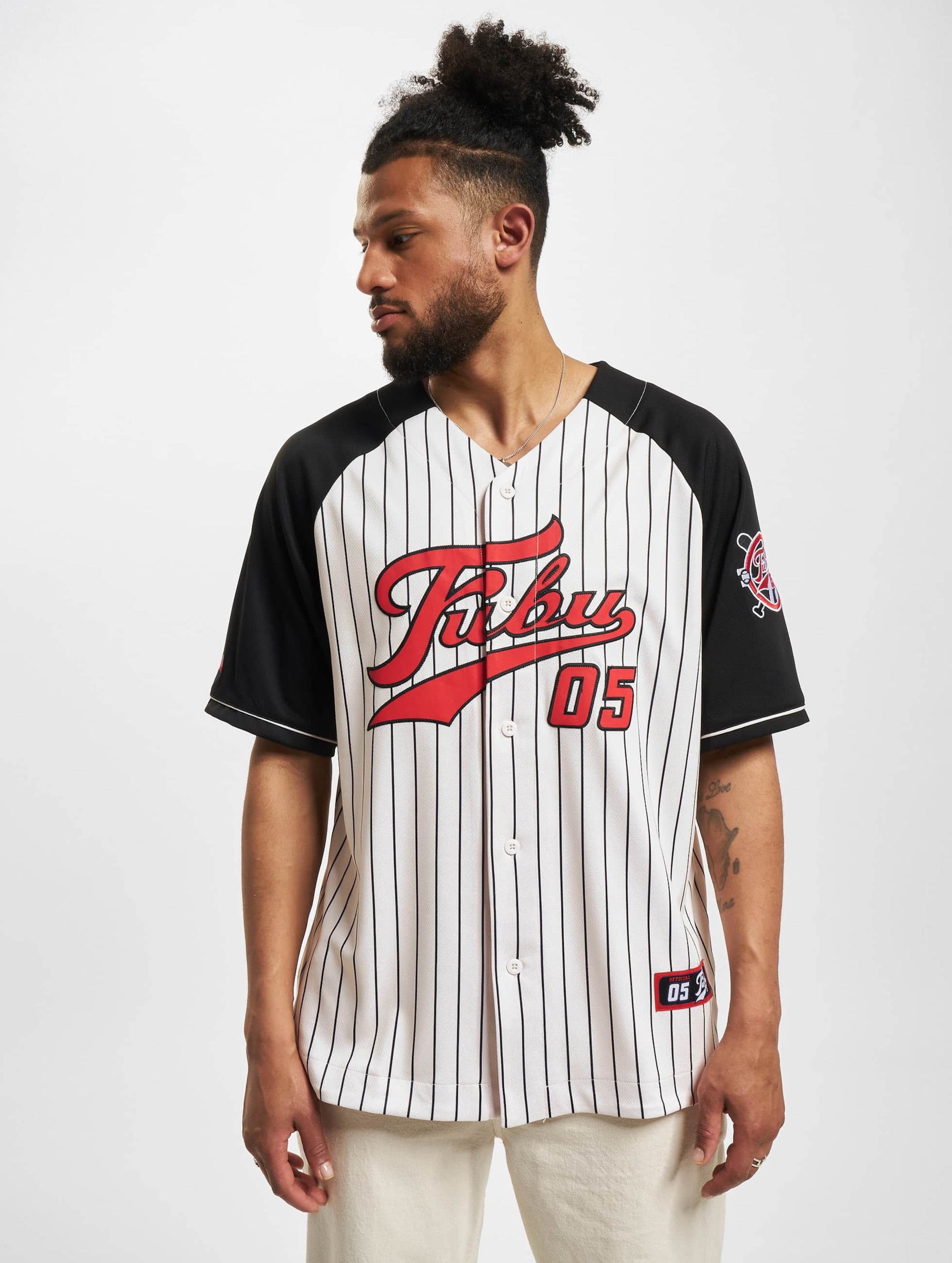 NWOT Vintage Y2K Fubu Sports Baseball Jersey Large | Depop