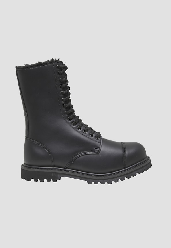 Phantom Fur Liner 14 Eyelet Boots-1