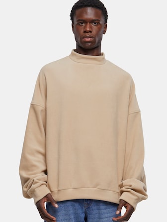 Oversized Polar Fleece Crew