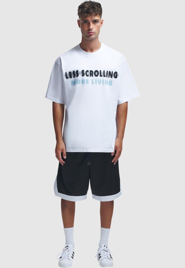 2Y Less Scrolling Oversize Tee-6