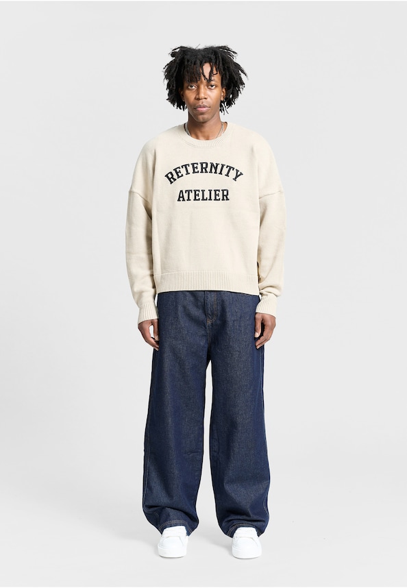 E?Ve?Nie Logo Knit Sweater-3