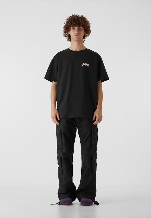 Lost Youth Tee - Flower Waves-2