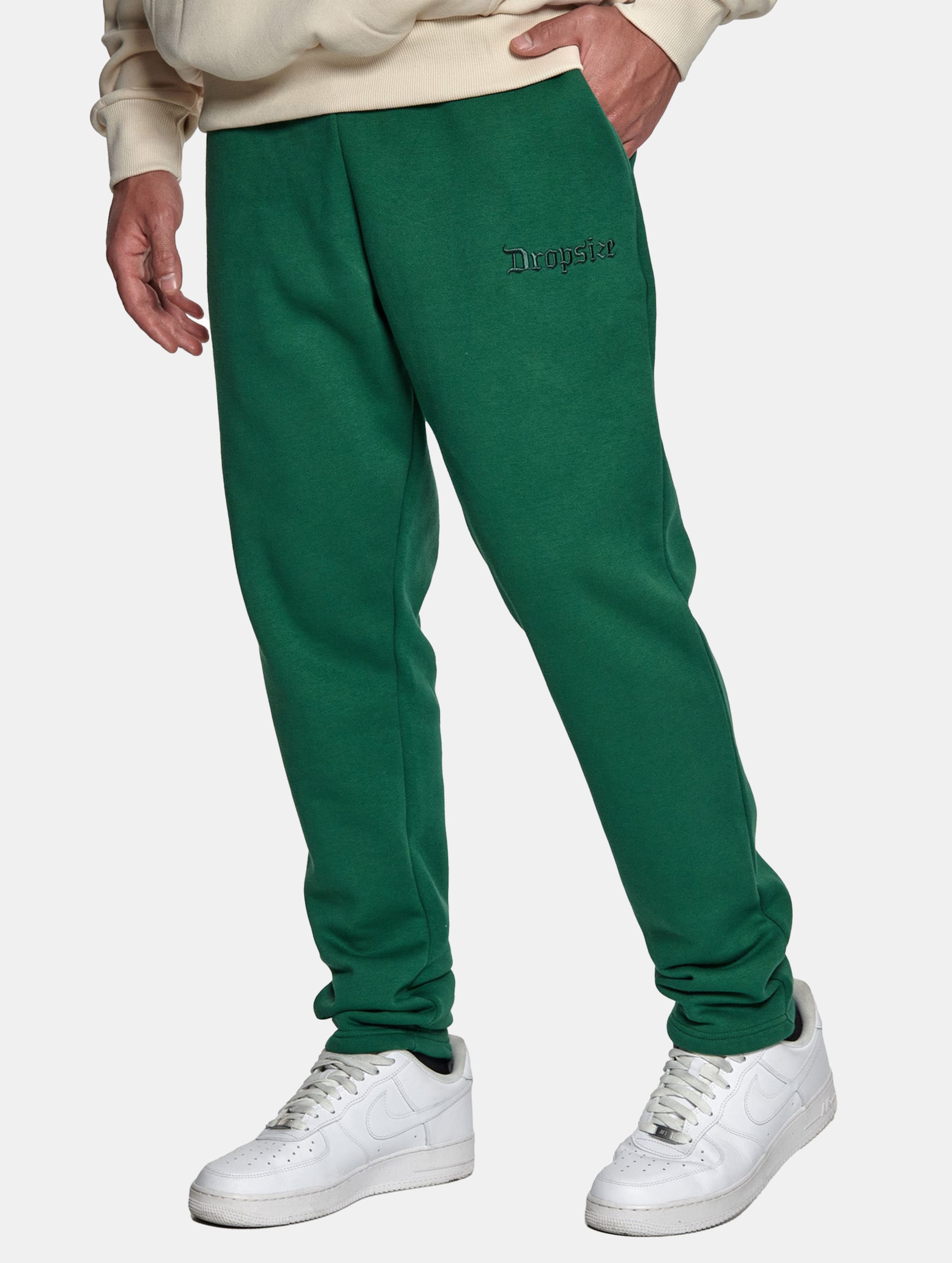 Dropsize Logo Jogginghosen op kleur zwart, Maat M