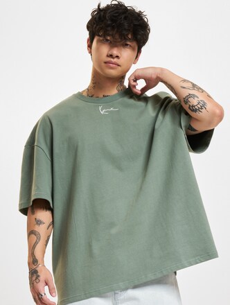 Small Signature Heavy Jersey Boxy T-Shirt 