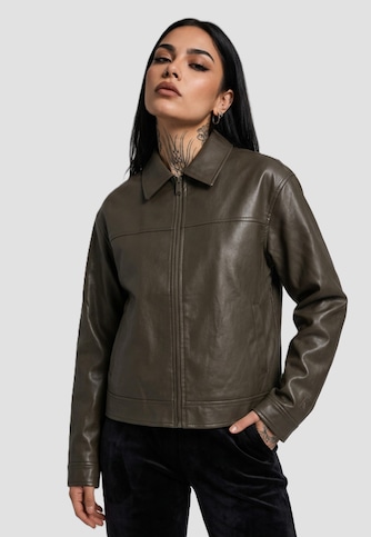 Og Pu Leather Boxy 
