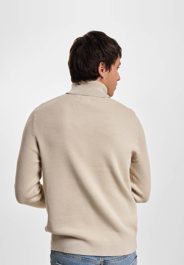 Phil Reg 12 Struc Roll Neck Knit-1