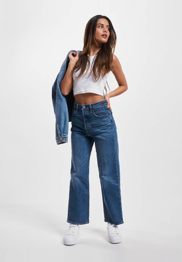 Levi's® Ribcage Ankle Straight Fit Jeans-5