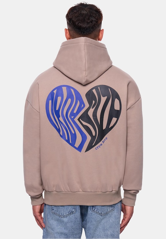 HEAVY OVERSIZE BROKEN HEART HOODIE-1