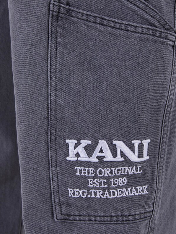 Retro Tape Workwear Denim Loose Fit-3