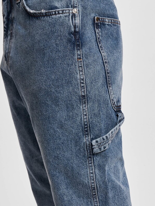 Retro Tape Workwear Denim Loose Fit-6