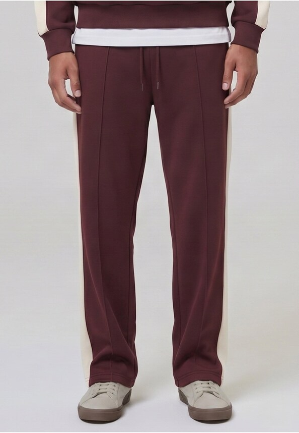 Piqué Open Leg Trackpants-0