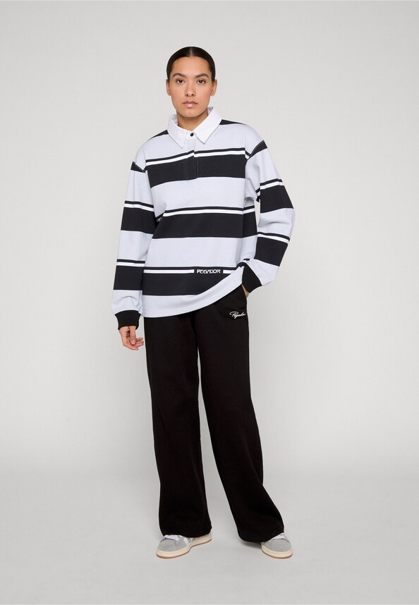 Morella Striped Polo Sweater-2