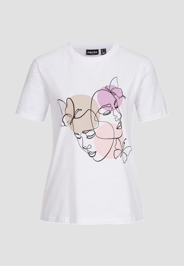 Pieces Damen T-Shirt-0