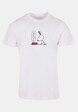 Peanuts Hungry Snoopy Basic Round Neck T-Shirt-4