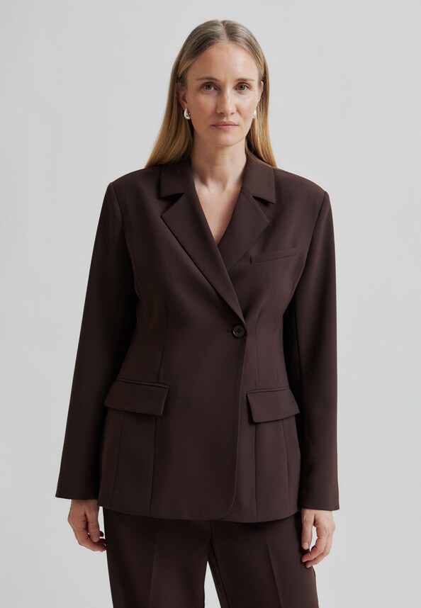 Fique Fitted Blazer-0