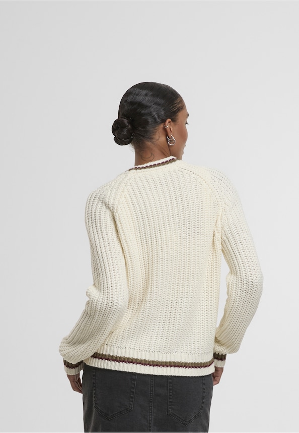 NMCHARLIE L/S VARSITY KNIT CARDIGAN-1