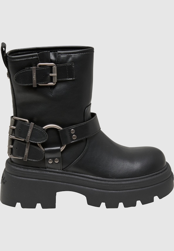 ZAVEN BOOTIE BIKER - VEGAN NAPPA-3