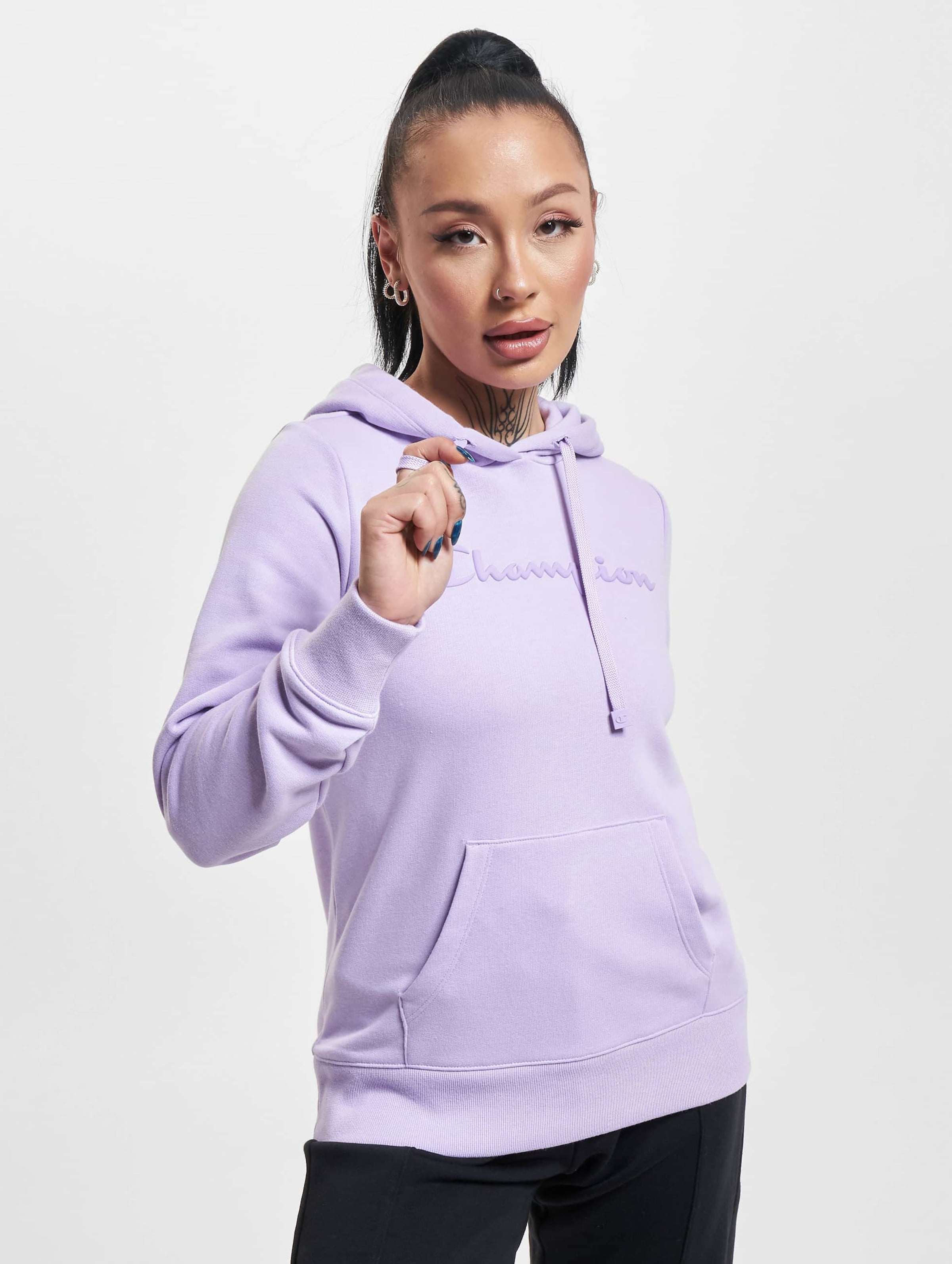 Champion sweater shop lilac en español