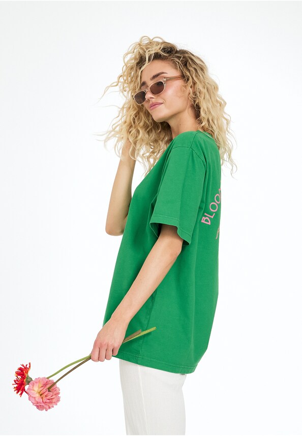Boyfriend T-Shirt Blooming Club-2