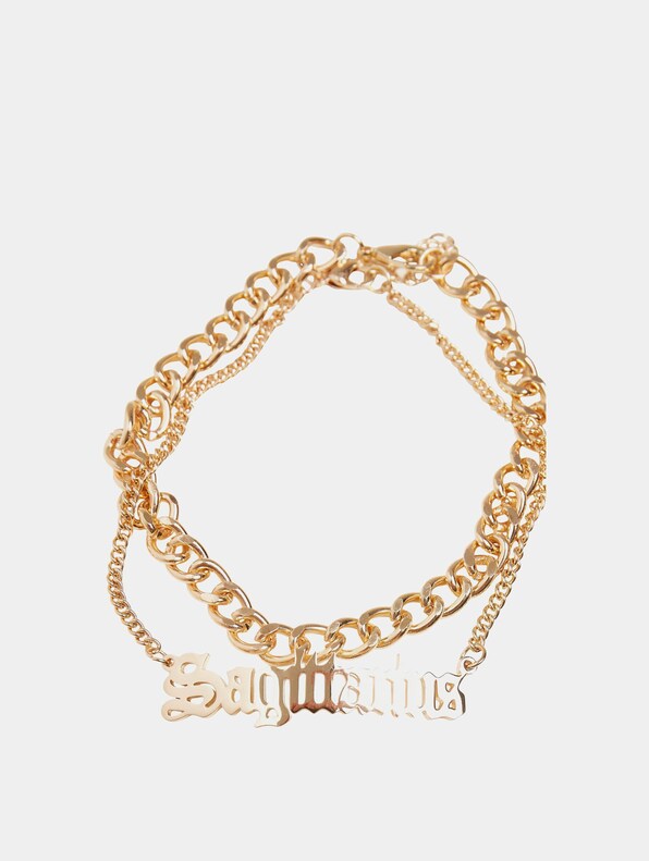 Urban Classics Zodiac Golden Anklet-2