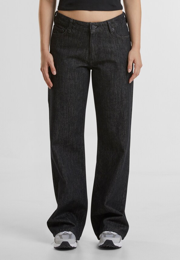 Teya Low Waist Basic Jeans-0