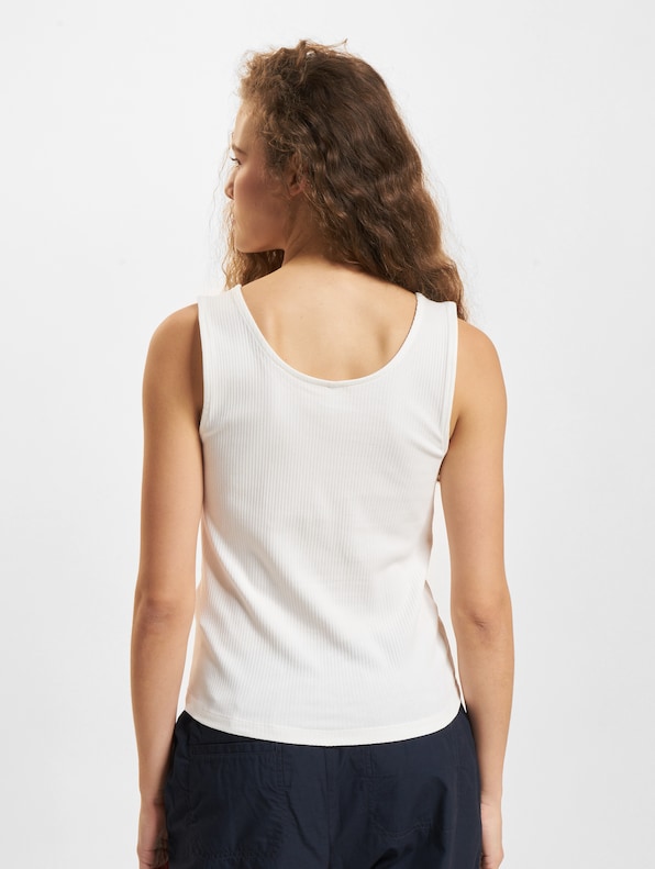 Simple Jersey Sleeveless Button-1
