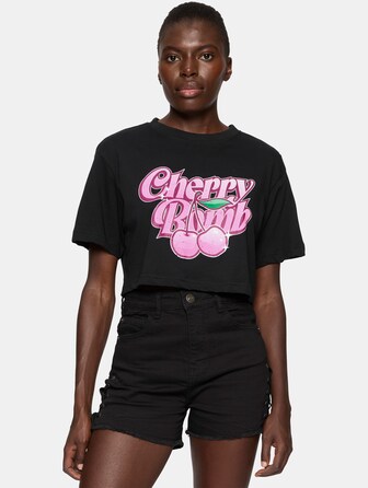 Cherry Bomb Ladies Short Overized 